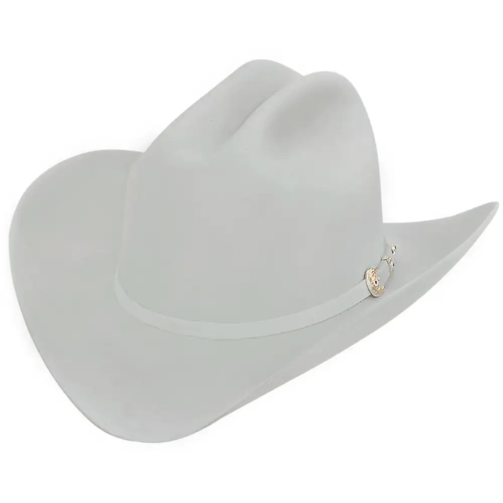Larry Mahan's Real - (6X) Fur Felt Cowboy Hat Platinum