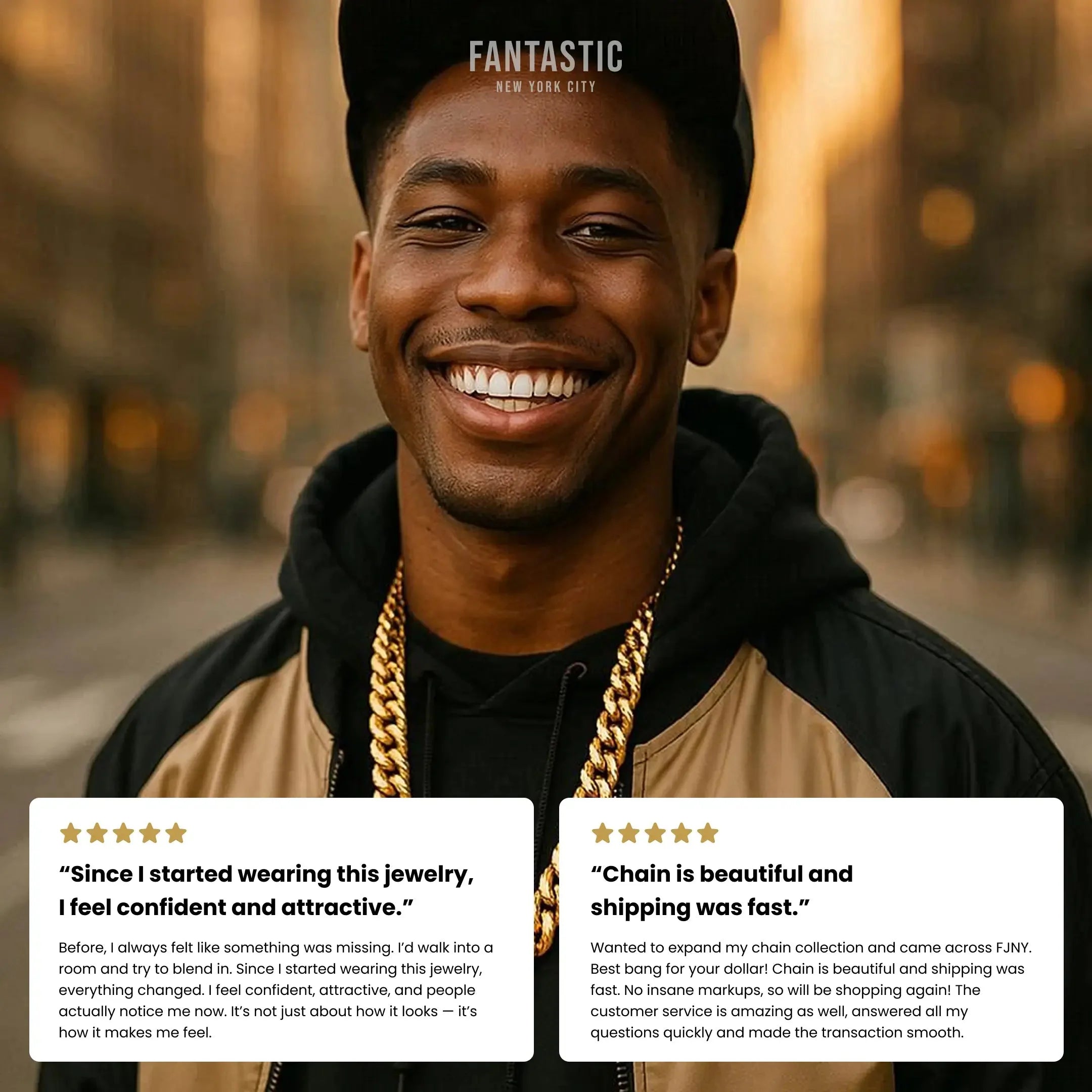 10K Yellow Gold- Solid Cuban Link (Curb Cuban) Chain