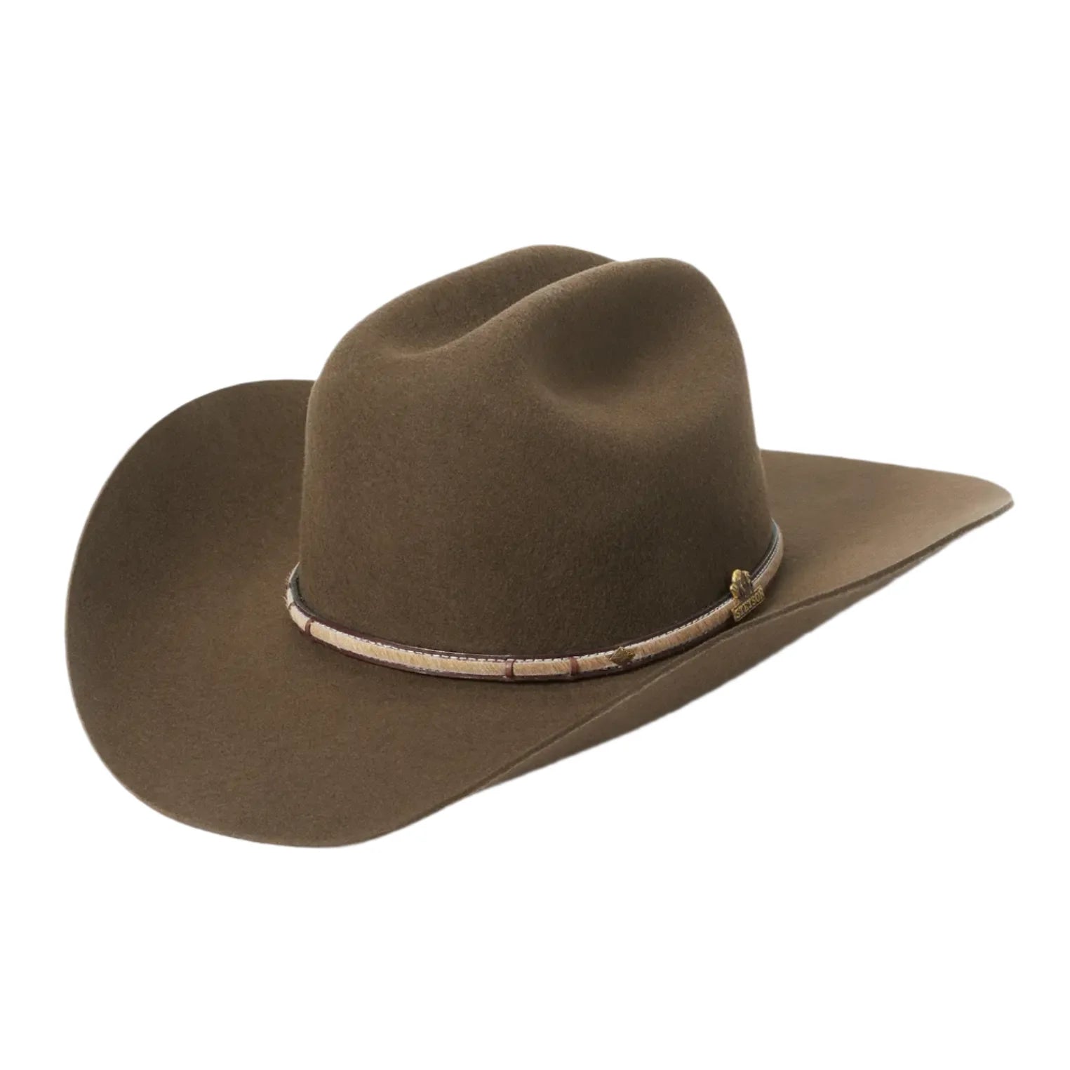 Stetson Powder River - (4X) Buffalo Wool Felt Cowboy Hat Mink