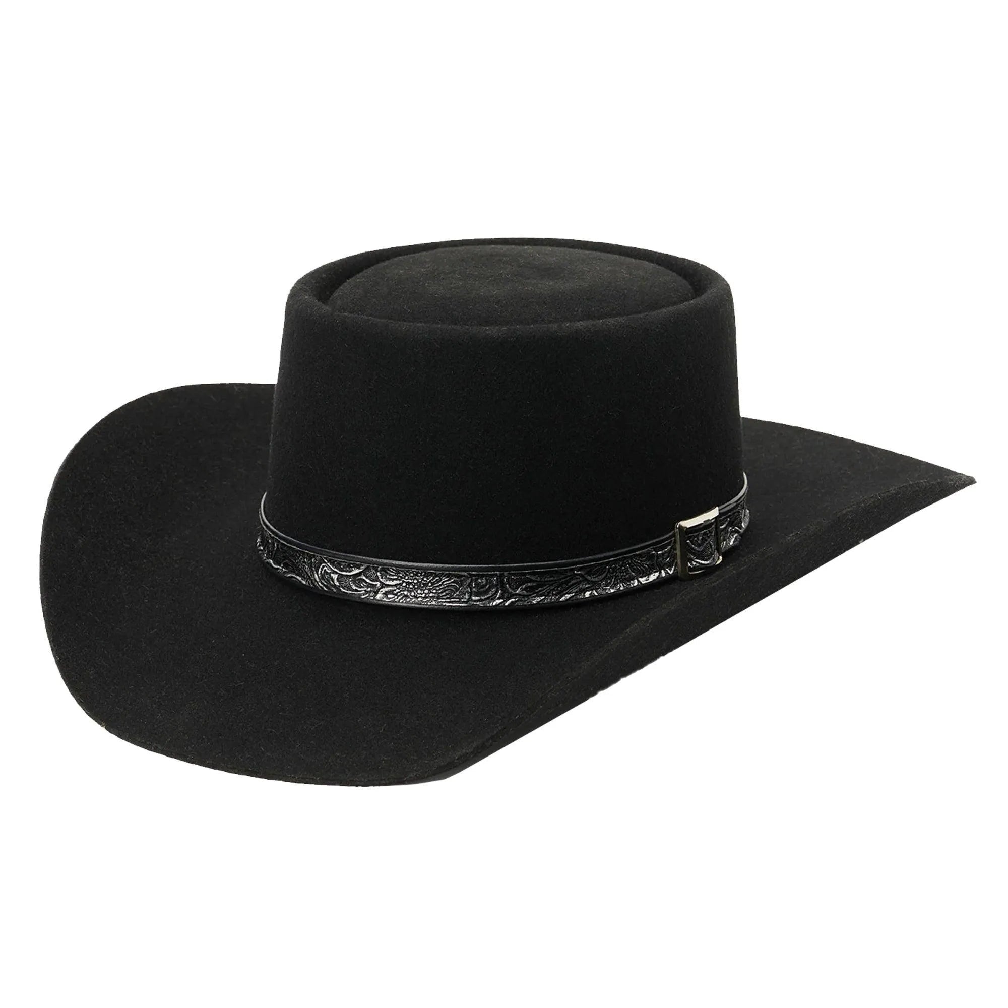 Stetson Revenger - (4X) Buffalo Wool Felt Cowboy Hat Black