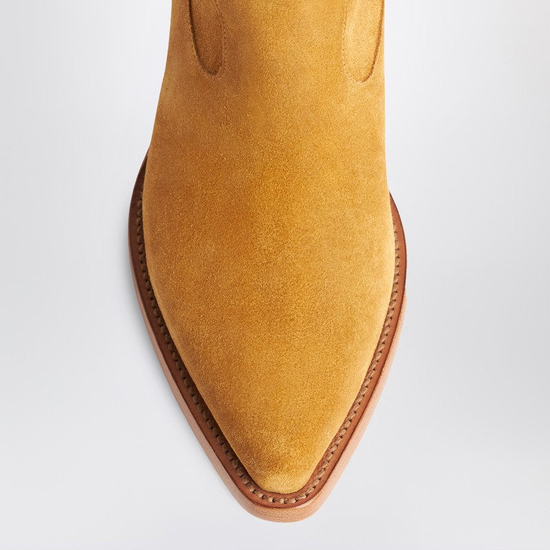 1989 Studio Brown Cowboy Boots Men