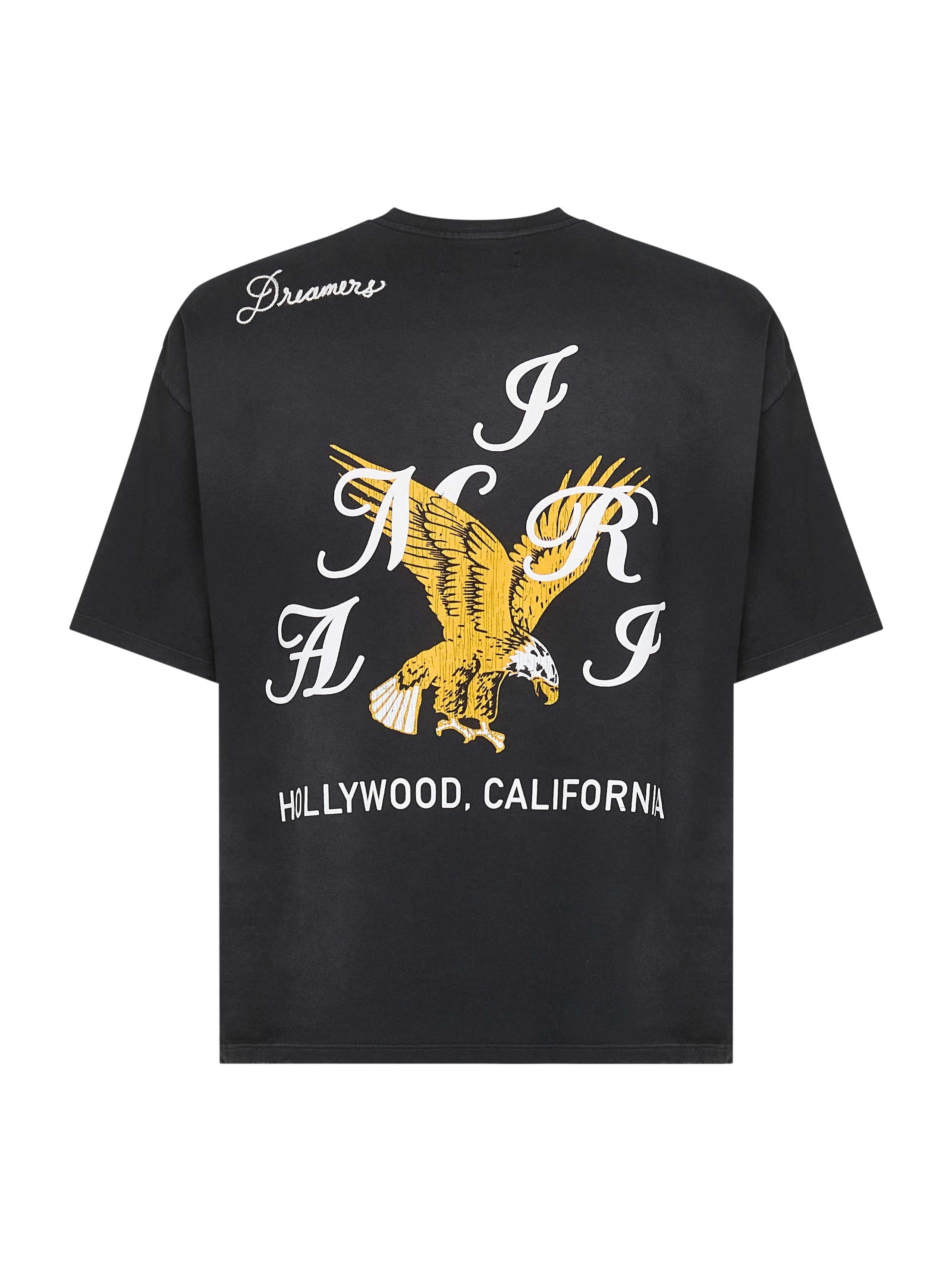 Amiri Men Black Amiri Eagle Oversized T-Shirt