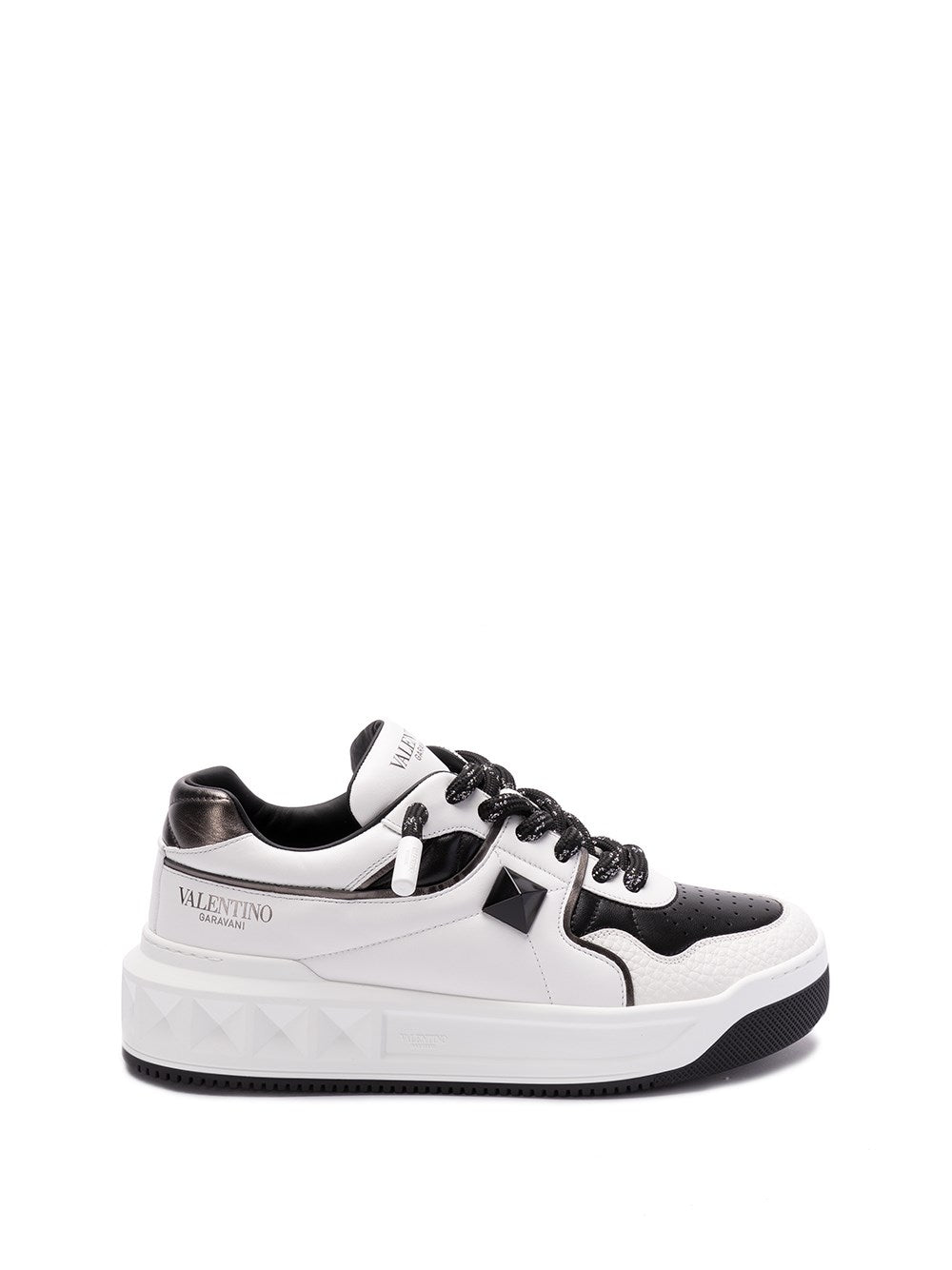 Valentino Garavani Men `One Stud Xl` Leather Sneakers