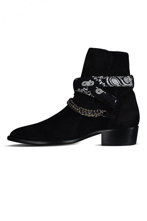 Amiri Men Boots Bandana Buckle