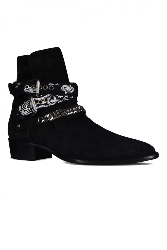 Amiri Men Boots Bandana Buckle