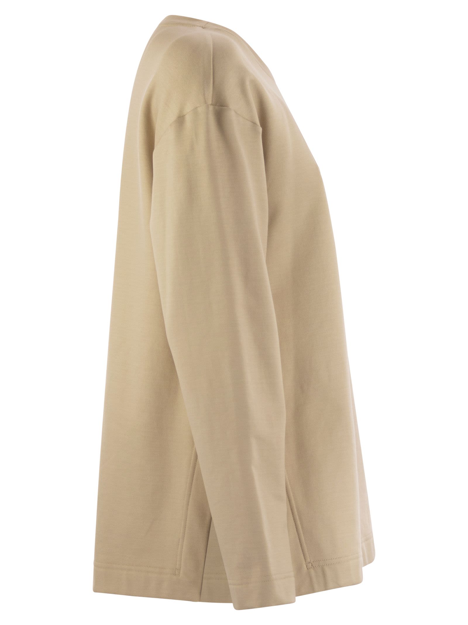 Maxmara Women Berma - Silk And Cotton Sweatshirt