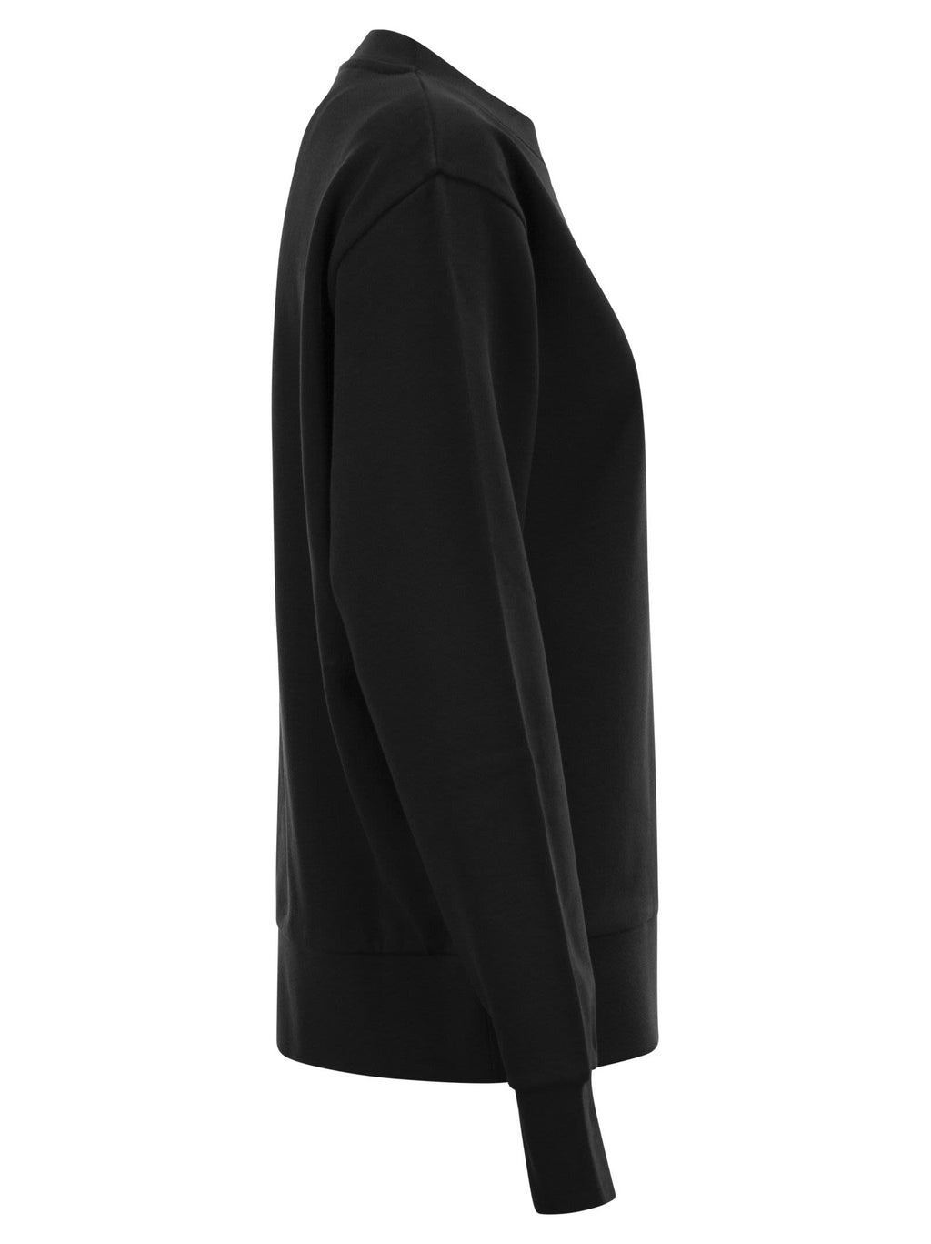 Moncler Women Logo Sweatshirt With Crystals