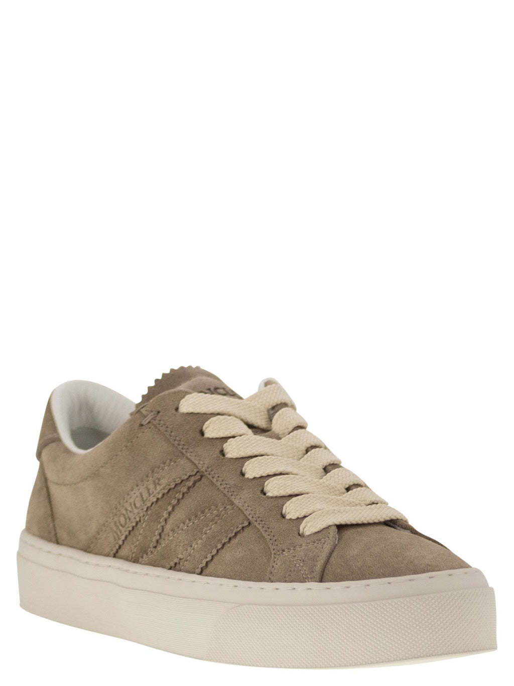 Moncler Women Monaco2 - Suede Sneakers