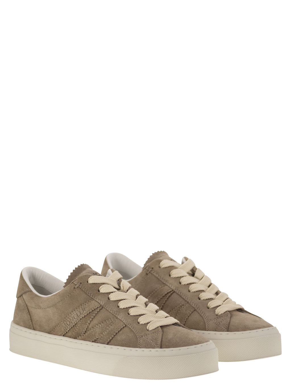 Moncler Women Monaco2 - Suede Sneakers