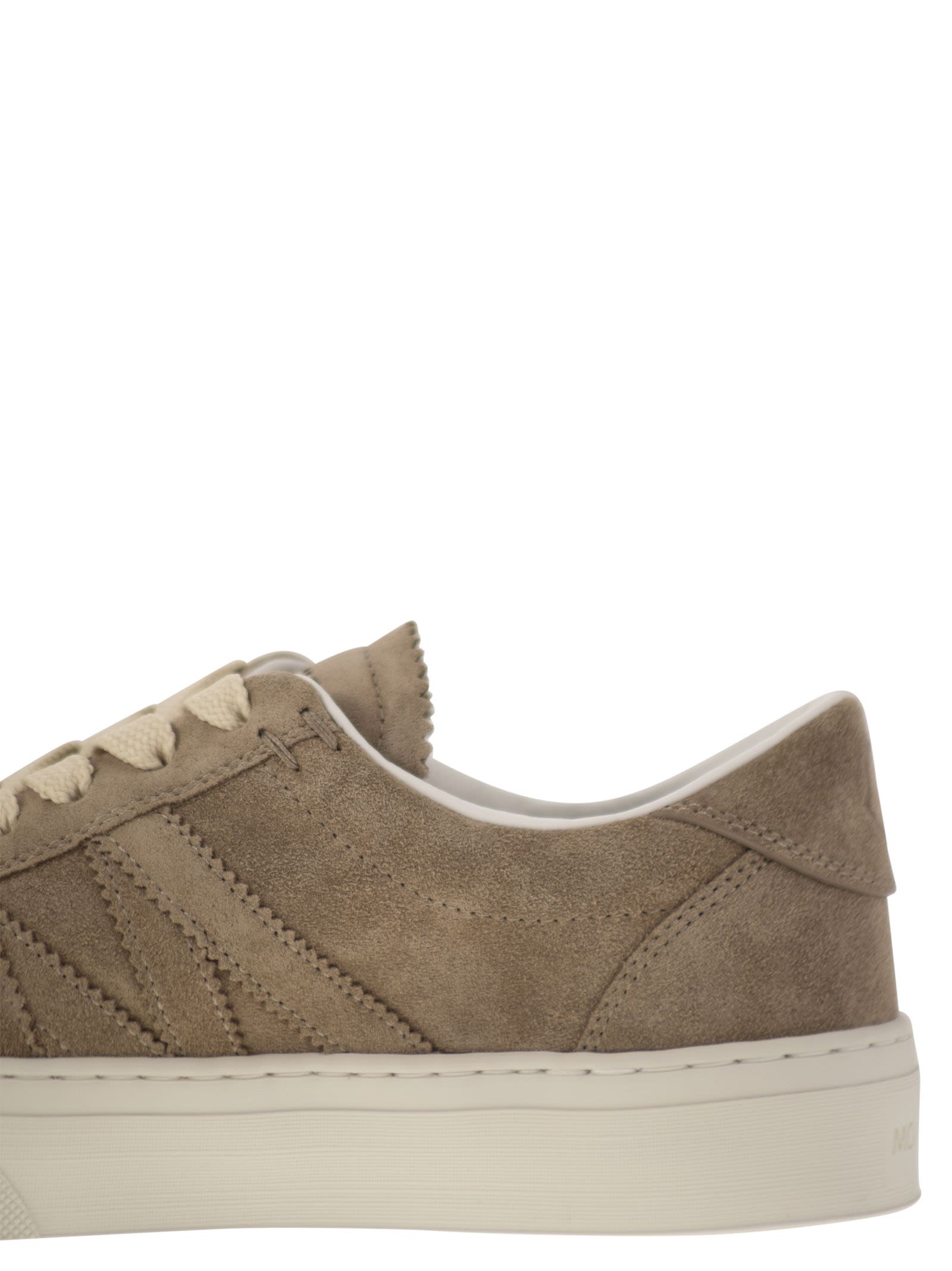 Moncler Women Monaco2 - Suede Sneakers