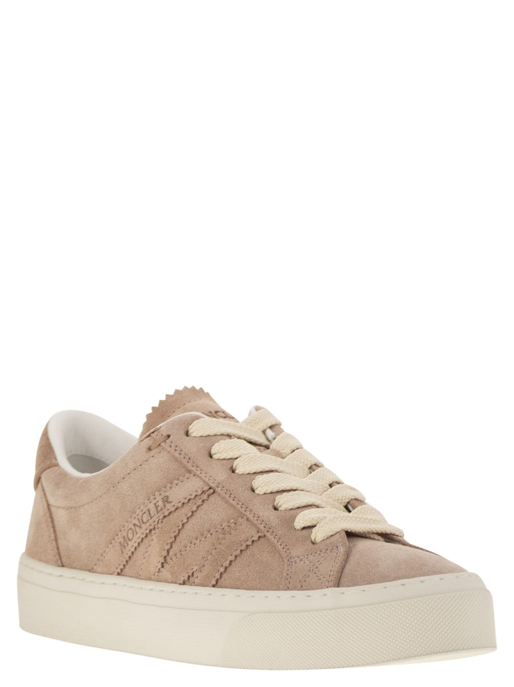 Moncler Women Monaco2 - Suede Sneakers