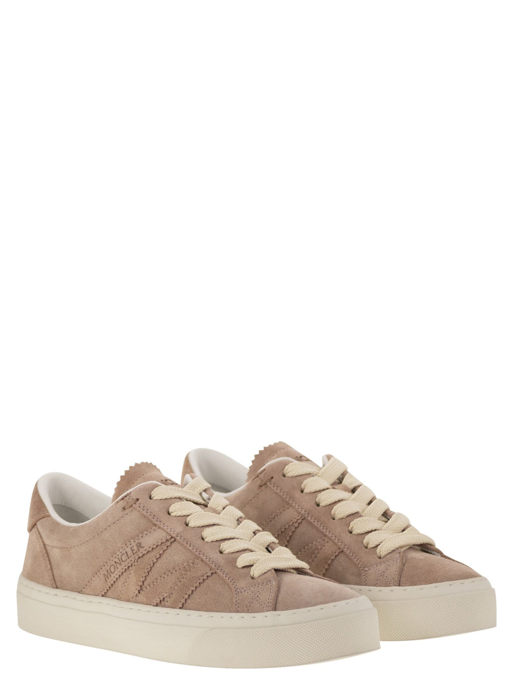 Moncler Women Monaco2 - Suede Sneakers