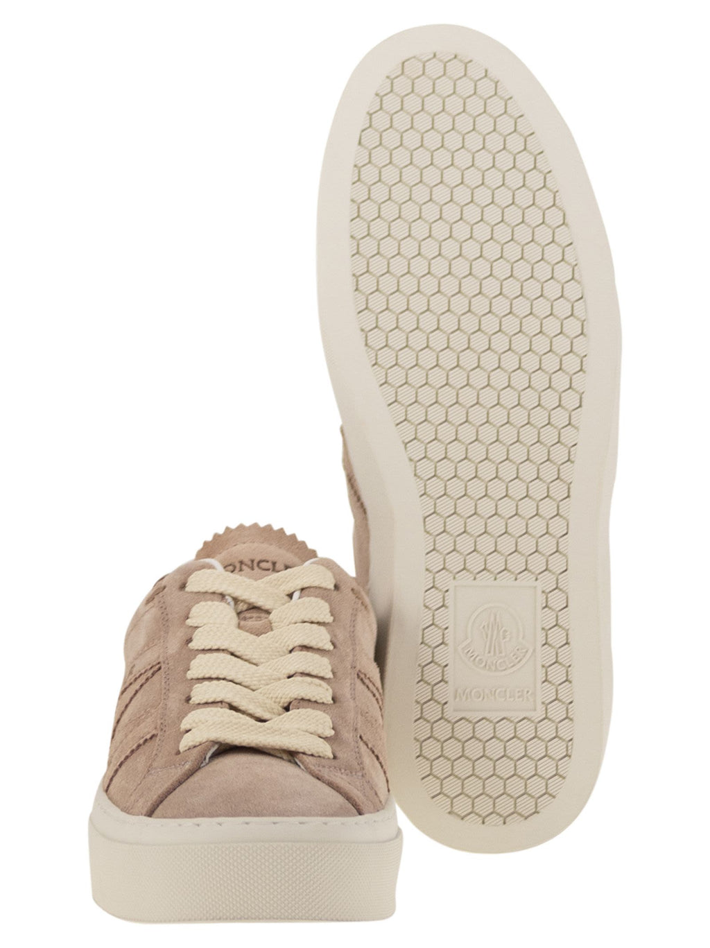 Moncler Women Monaco2 - Suede Sneakers