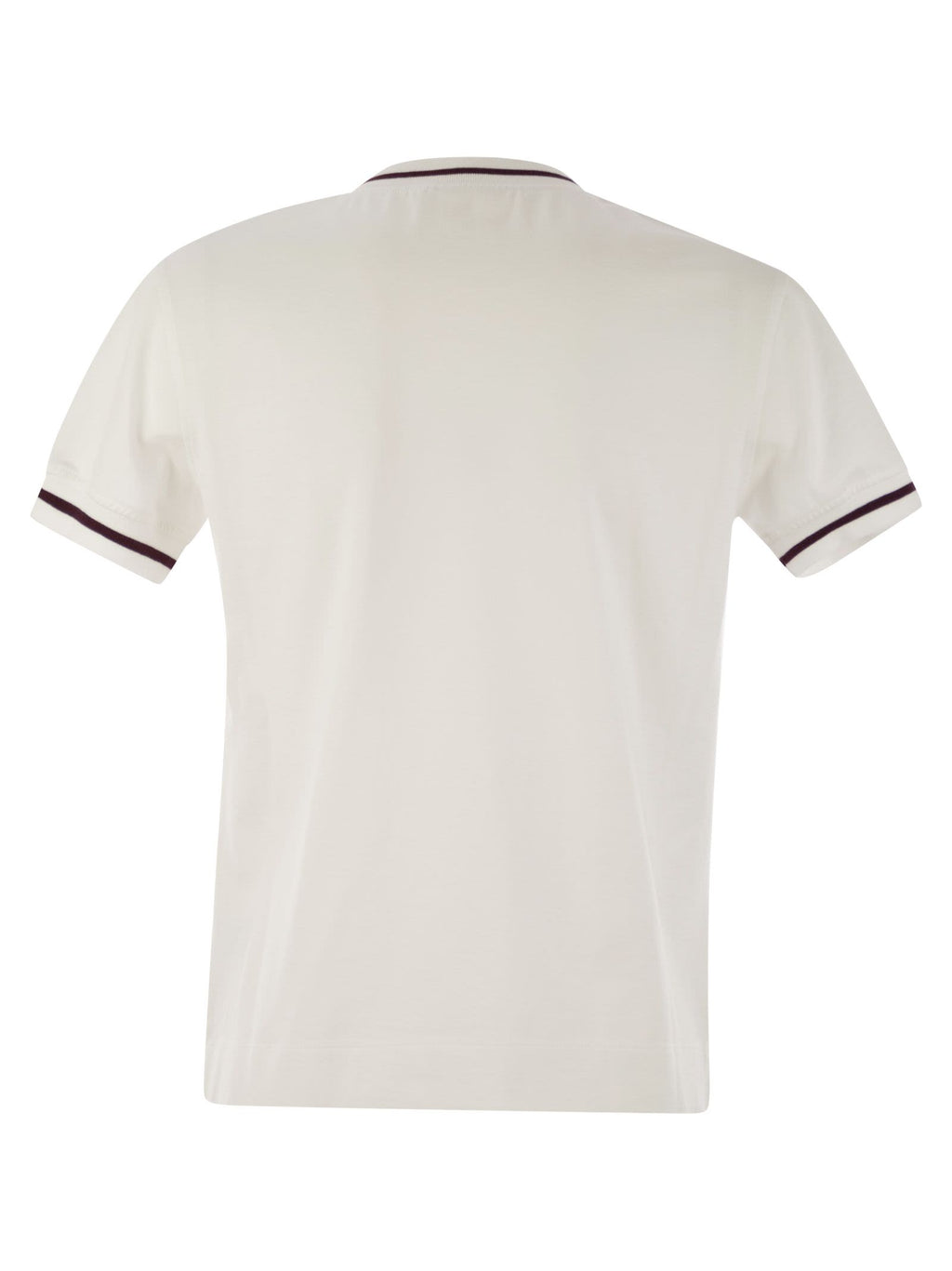 Brunello Cucinelli Women Cotton Jersey T-Shirt With Logo