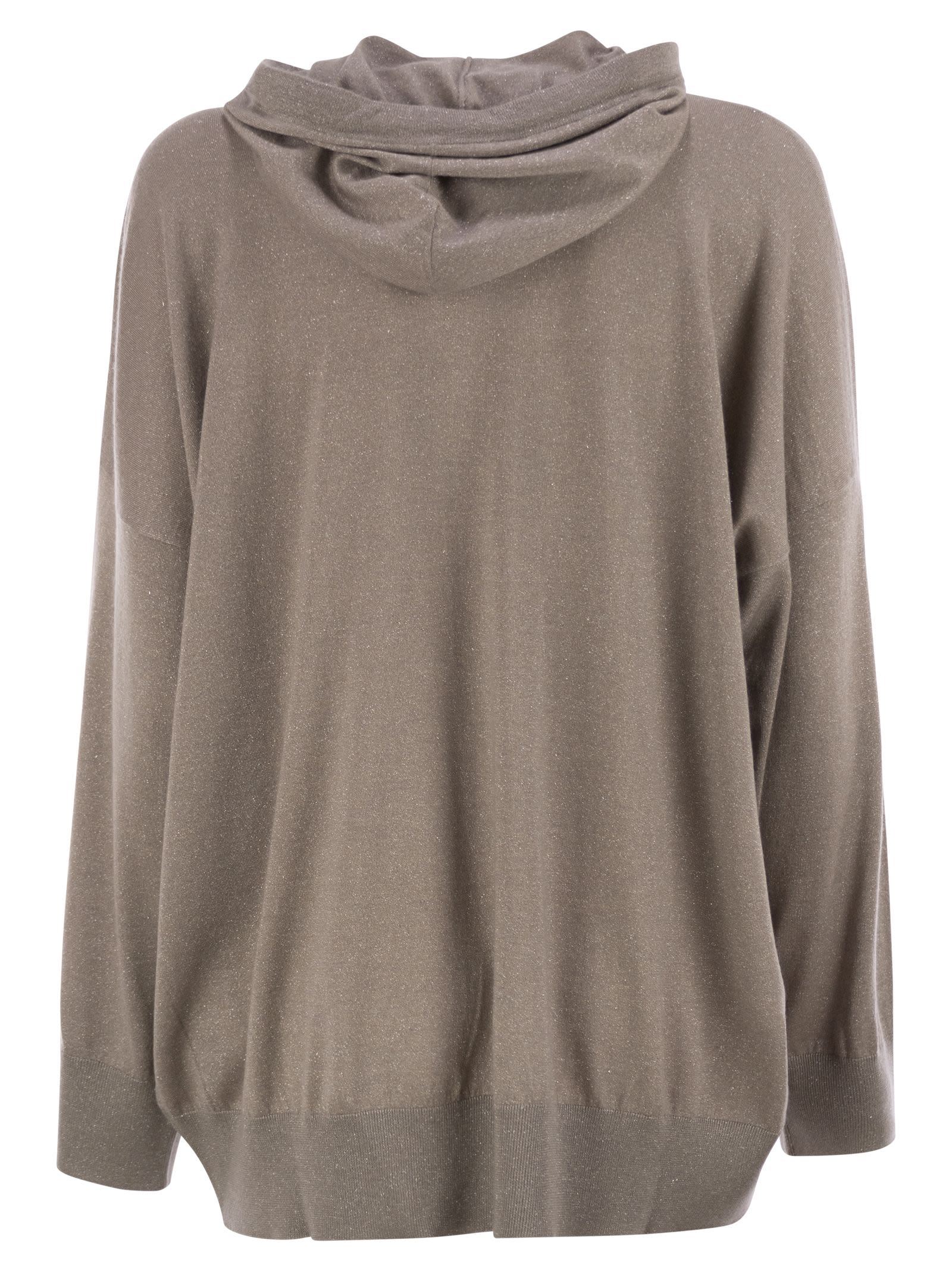 Brunello Cucinelli Women Sparkling Cashmere And Silk Sweatshirt