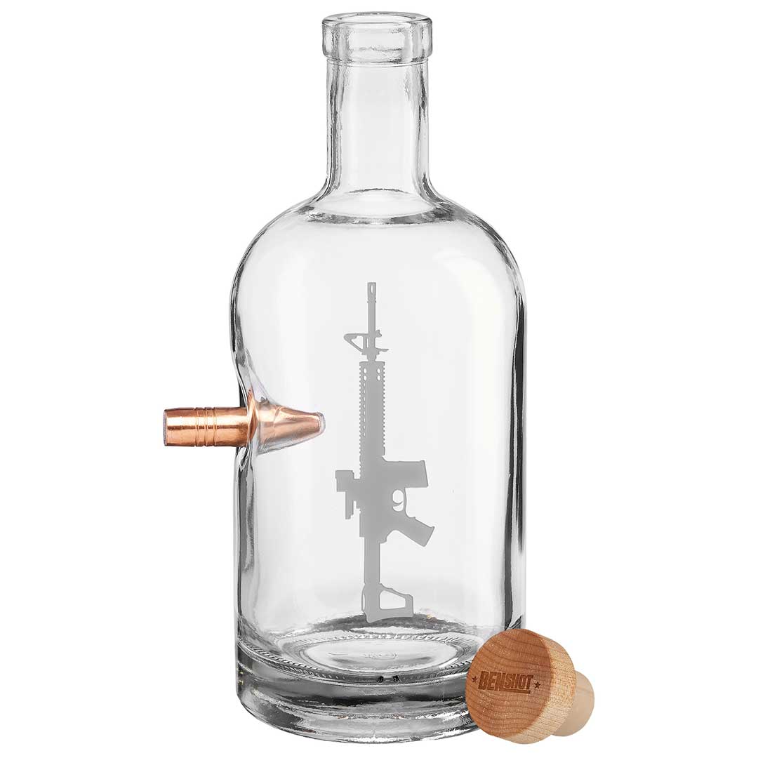 BenShot AR15 Glasses Decanter (750mL) No