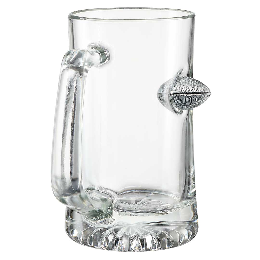 BenShot Football Glasses Beer Mug (24oz) No