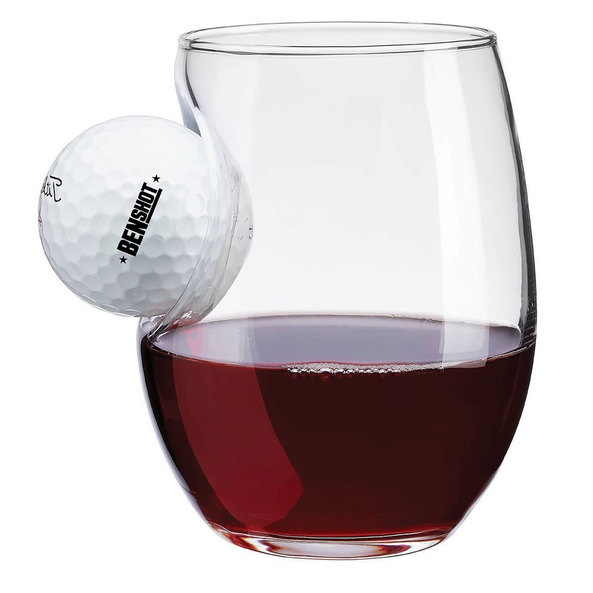 BenShot Golf Ball Glasses Wine Glass (15oz) No