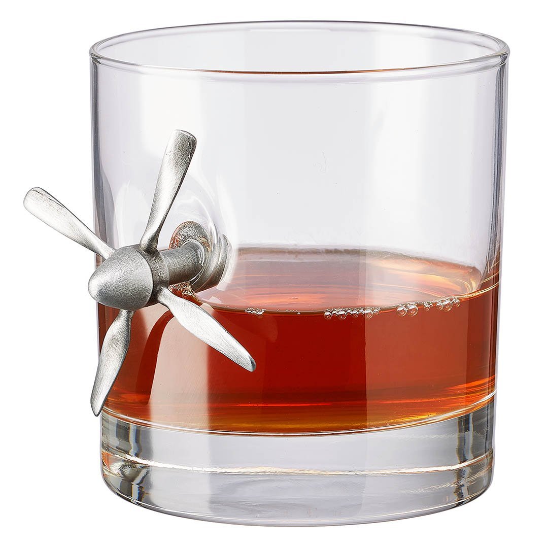 BenShot Propeller Glasses Rocks Glass (11oz) No