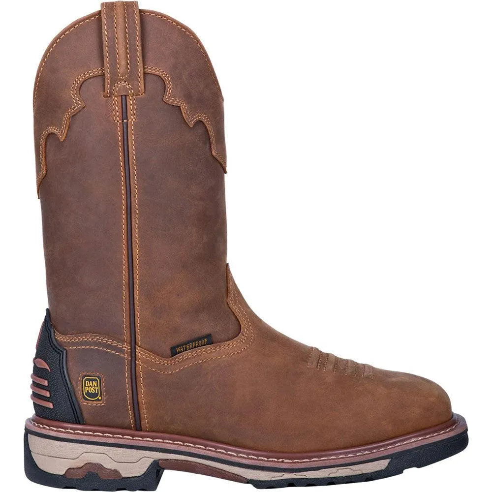 Dan Post Blayde (Steel Toe) - Mens Cowboy Boot Saddle Tan