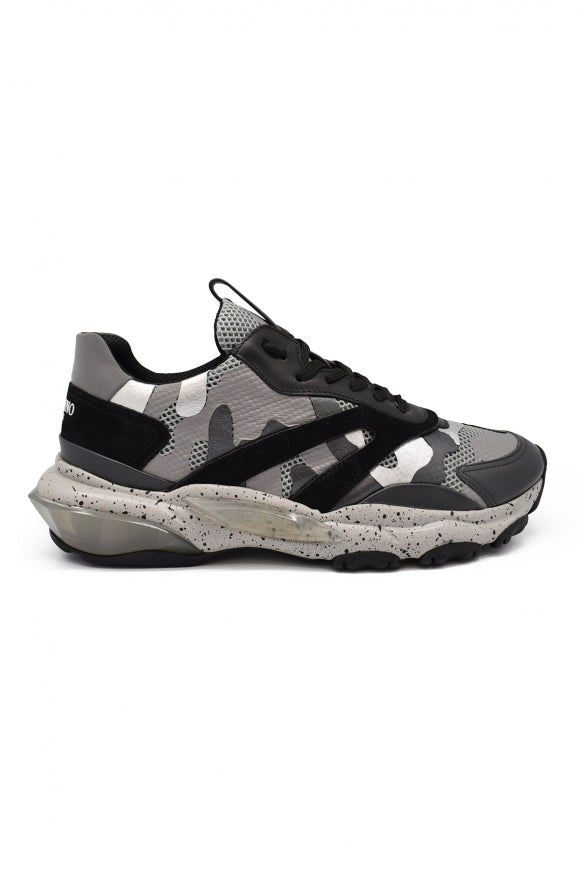 Valentino Garavani Men Bounce Camouflage Sneakers