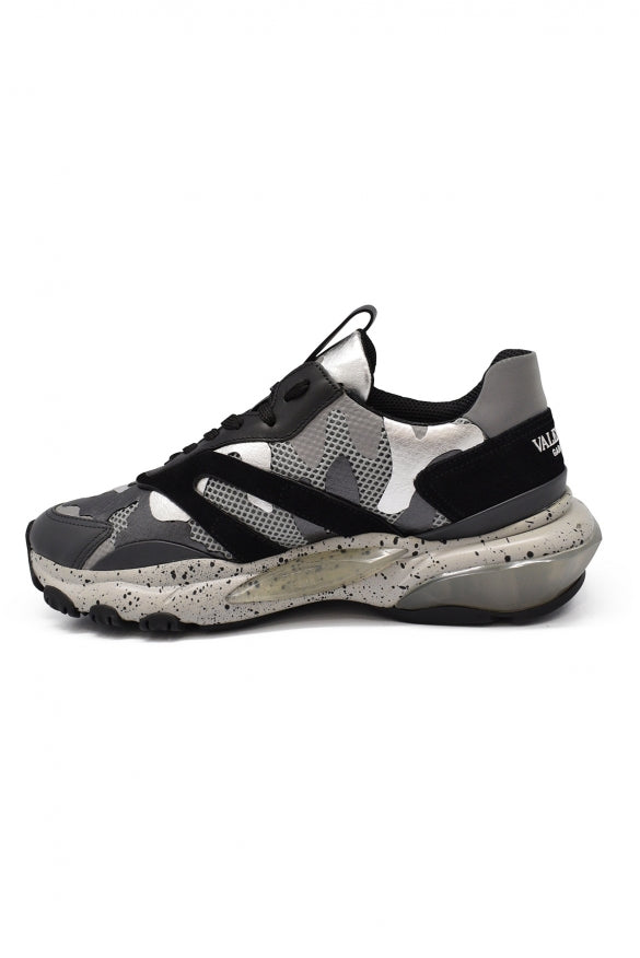 Valentino Garavani Men Bounce Camouflage Sneakers