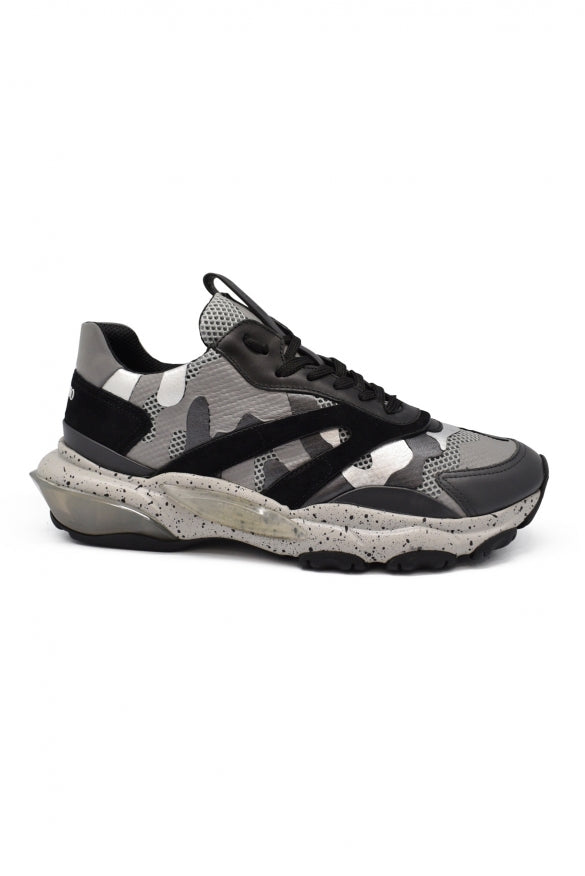 Valentino Garavani Men Bounce Camouflage Sneakers