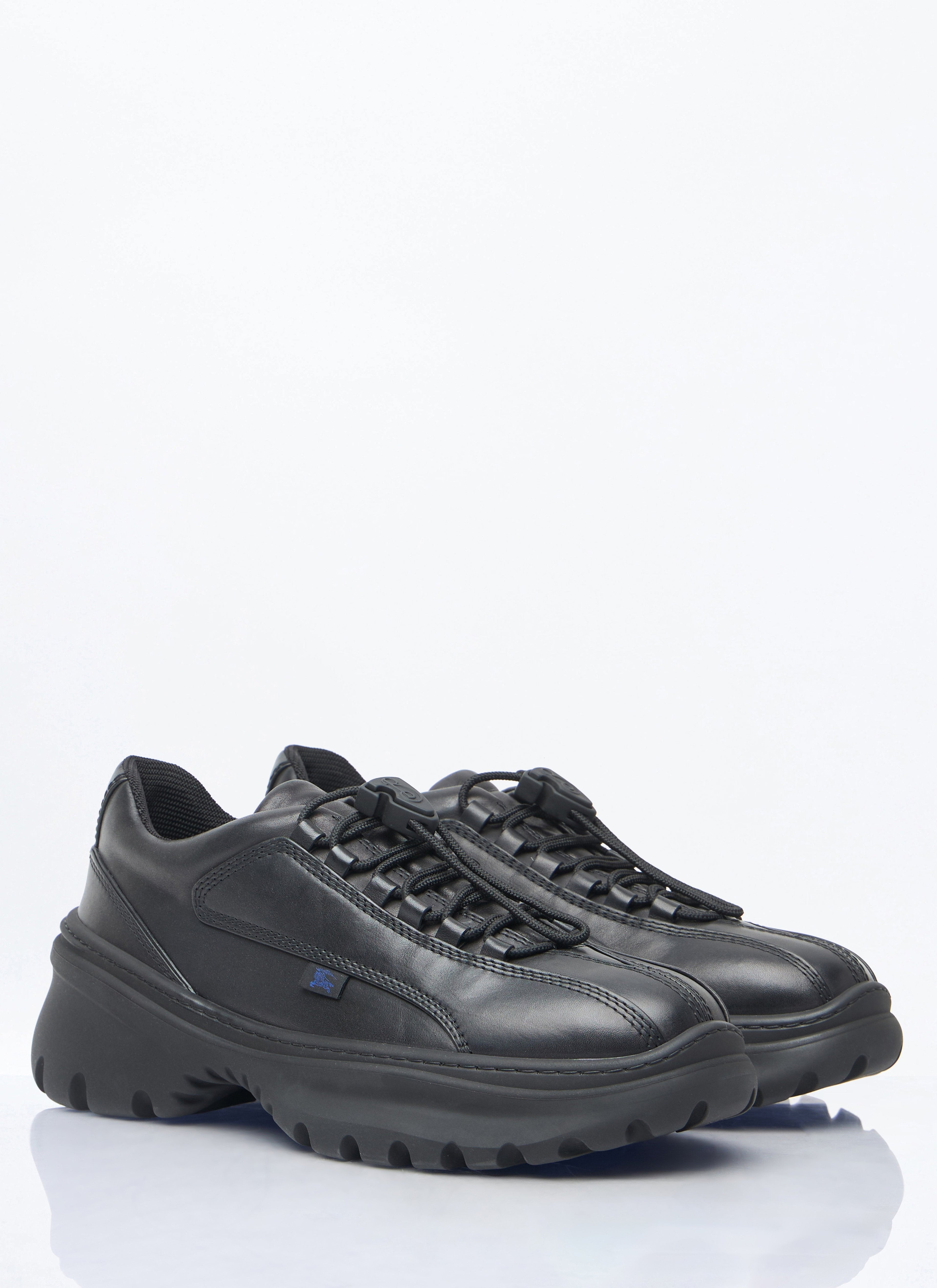 Burberry Men Leather Scoot Sneakers