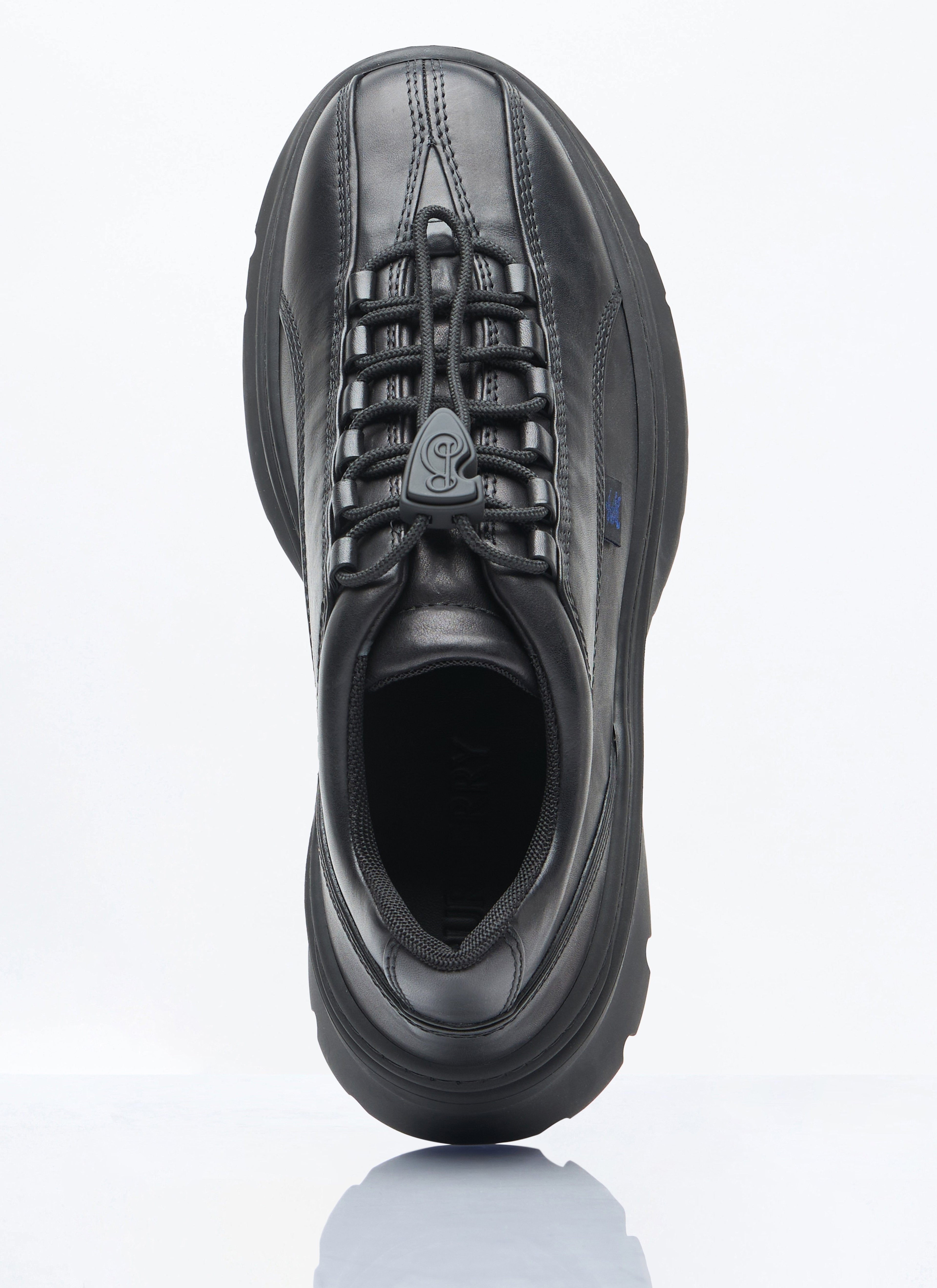 Burberry Men Leather Scoot Sneakers