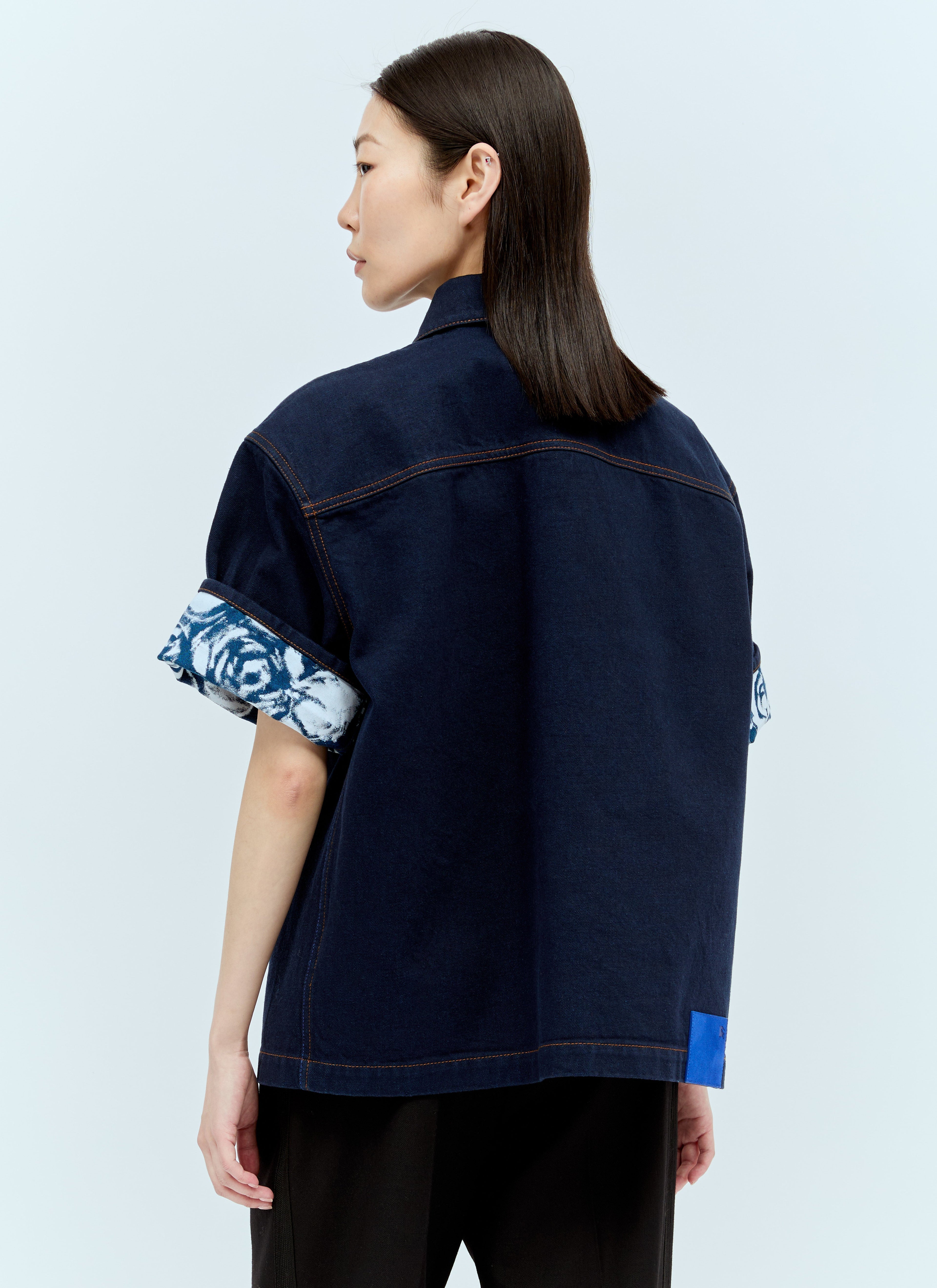 Burberry Women Heavyweight Denim Shirt