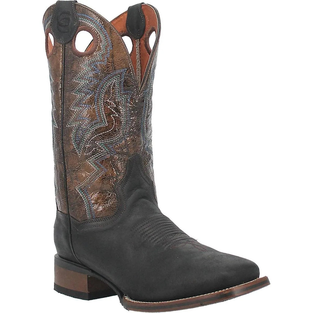 Dan Post Deuce - Mens Leather Cowboy Boots Black