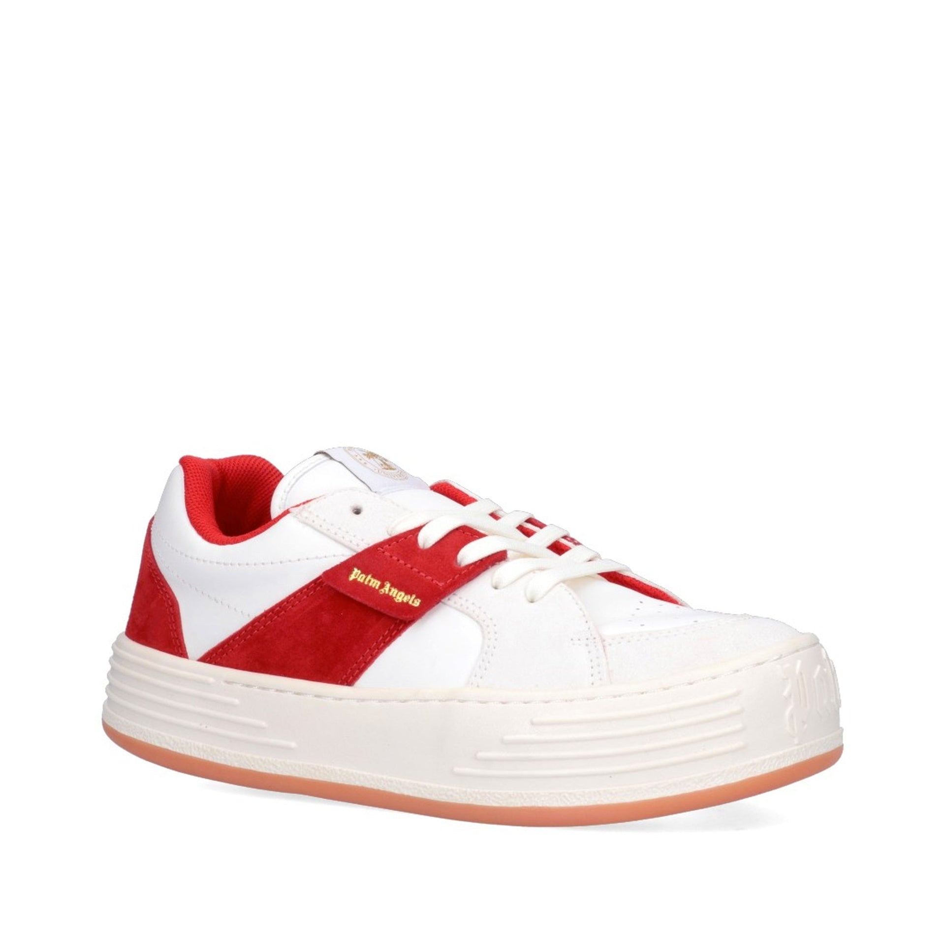 Palm Angels Leather Logo Sneakers Men