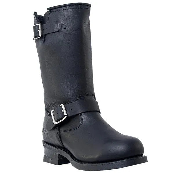 Dingo Rob - Mens Biker Boots Black