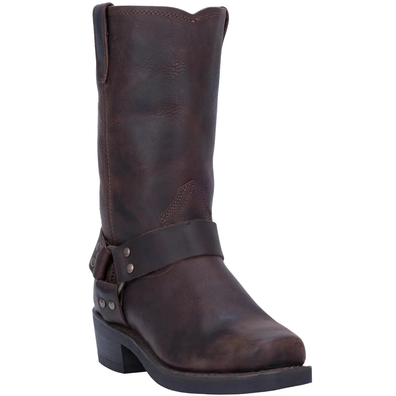 Dingo Dean - Mens Biker Cowboy Boot Gaucho Brown