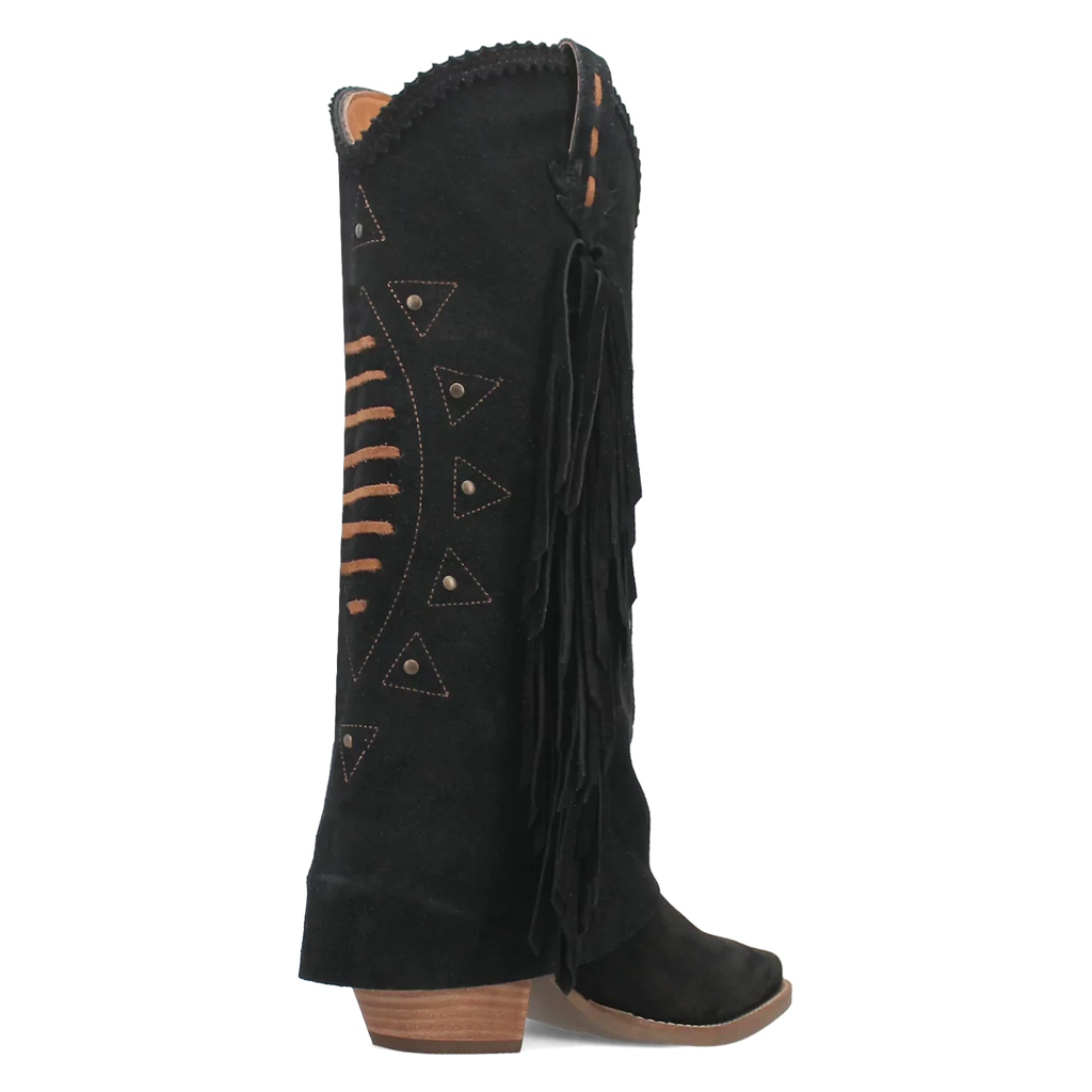 Dingo Spirit Trail - Women's Suede Leather Cowgirl Boots