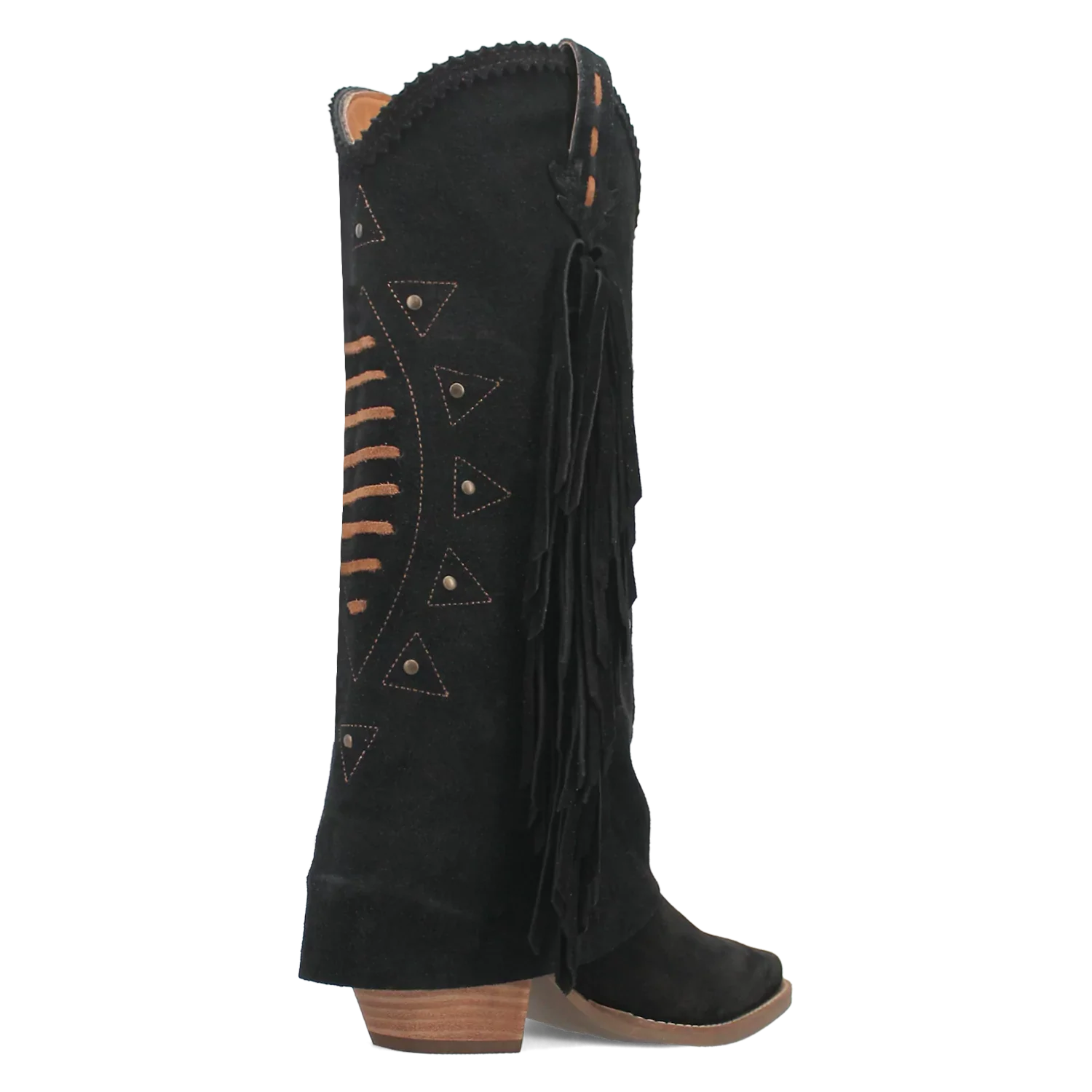 Dingo Spirit Trail - Women's Suede Leather Cowgirl Boots
