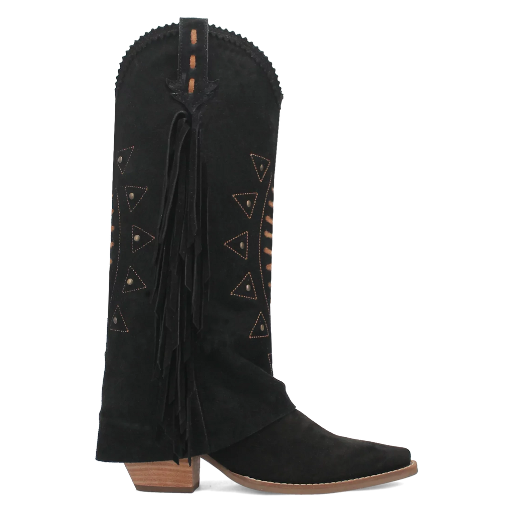 Dingo Spirit Trail - Women's Suede Leather Cowgirl Boots