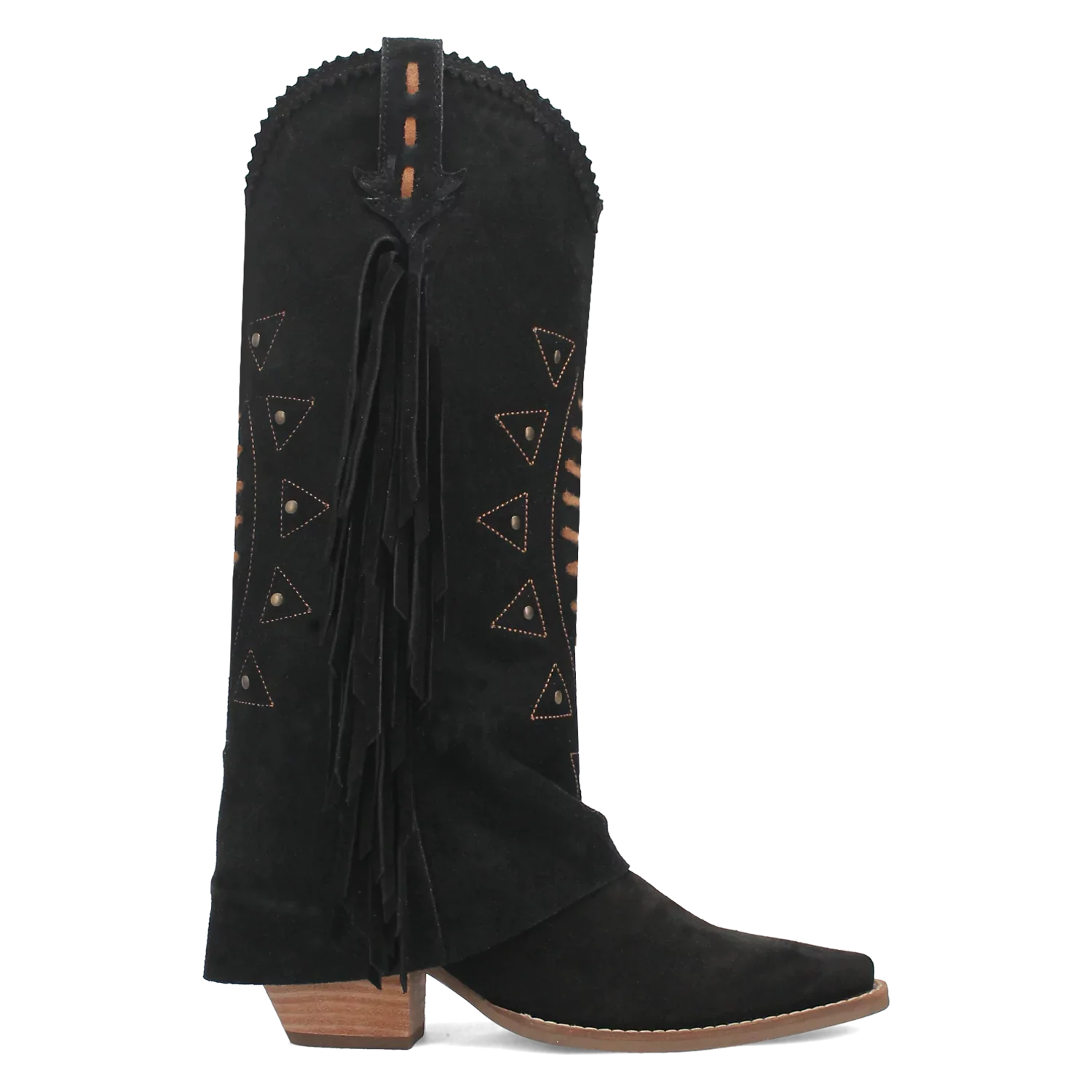 Dingo Spirit Trail - Women's Suede Leather Cowgirl Boots