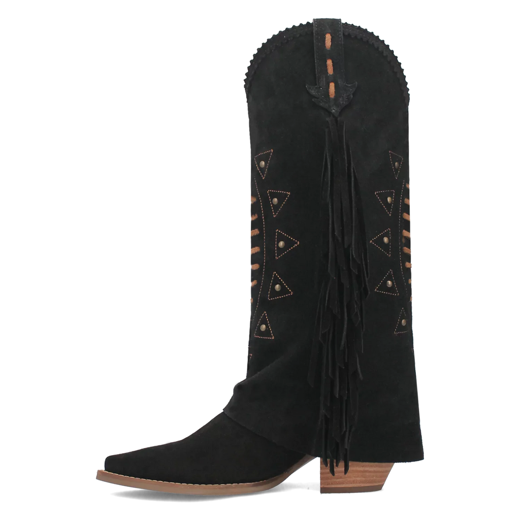 Dingo Spirit Trail - Women's Suede Leather Cowgirl Boots