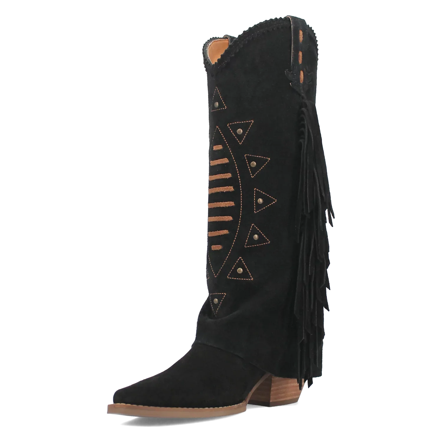 Dingo Spirit Trail - Women's Suede Leather Cowgirl Boots