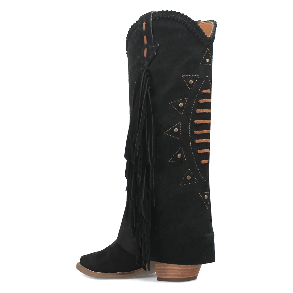 Dingo Spirit Trail - Women's Suede Leather Cowgirl Boots