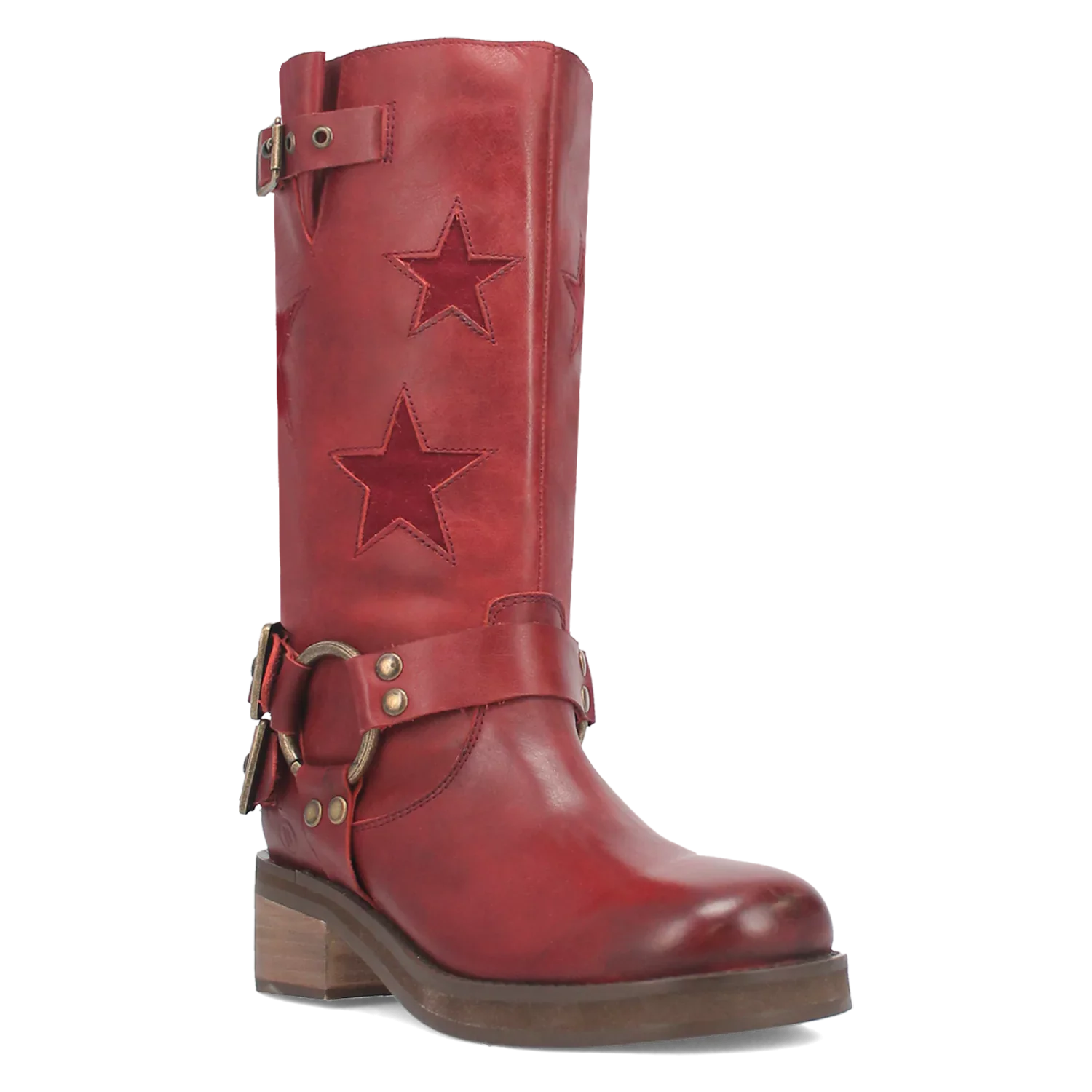 Dingo Blacklist - Women's Leather Cowgirl Boots Wine Regular