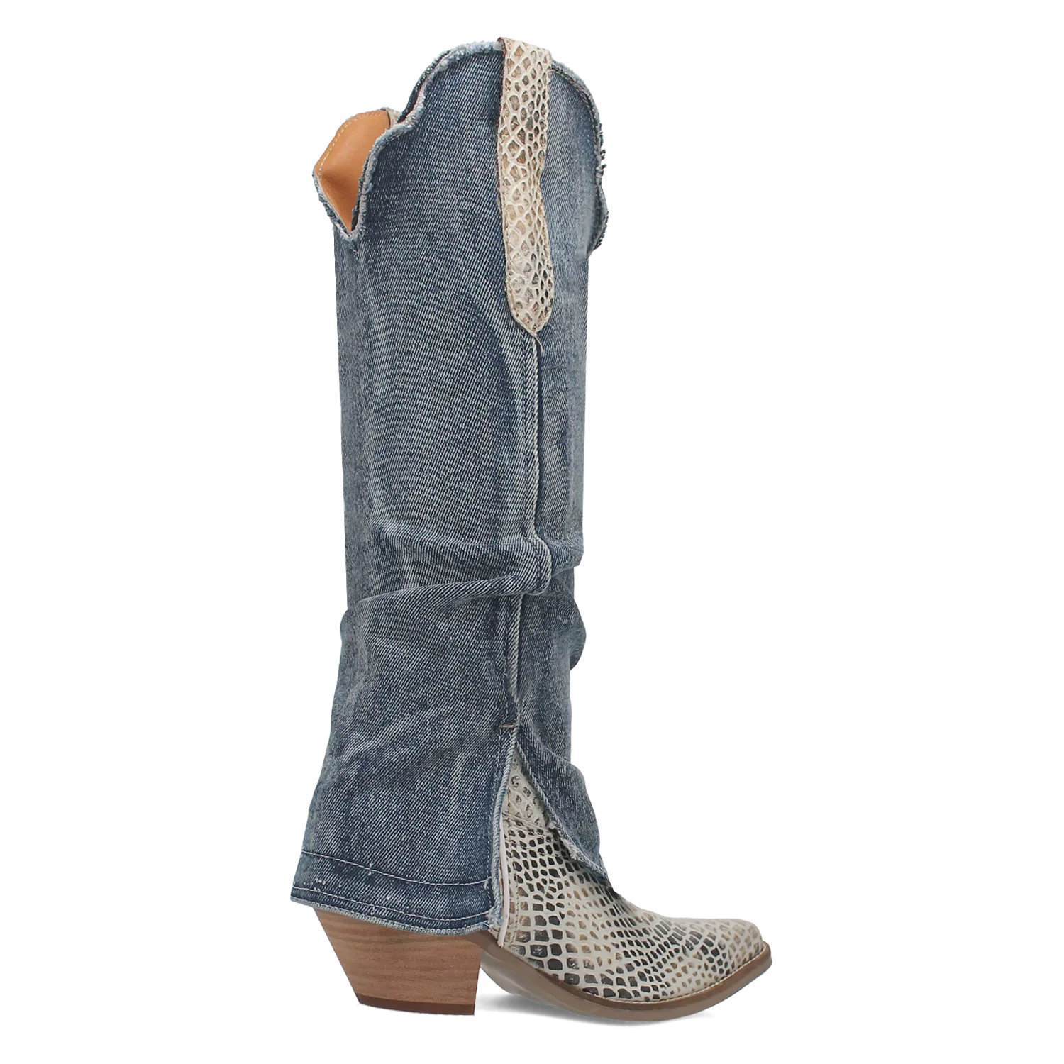 Dingo Shabby - Women's Denim Cowgirl Boots
