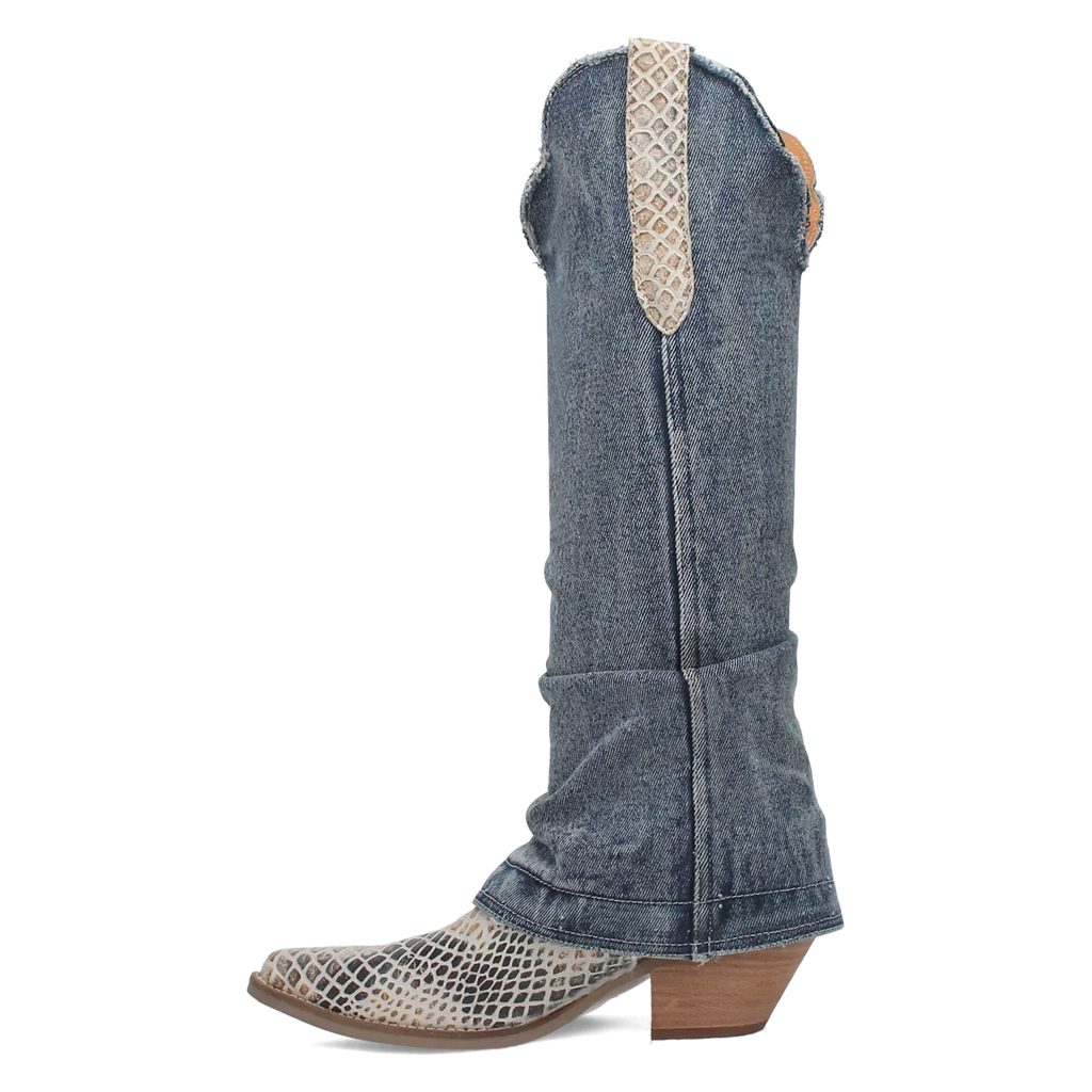 Dingo Shabby - Women's Denim Cowgirl Boots