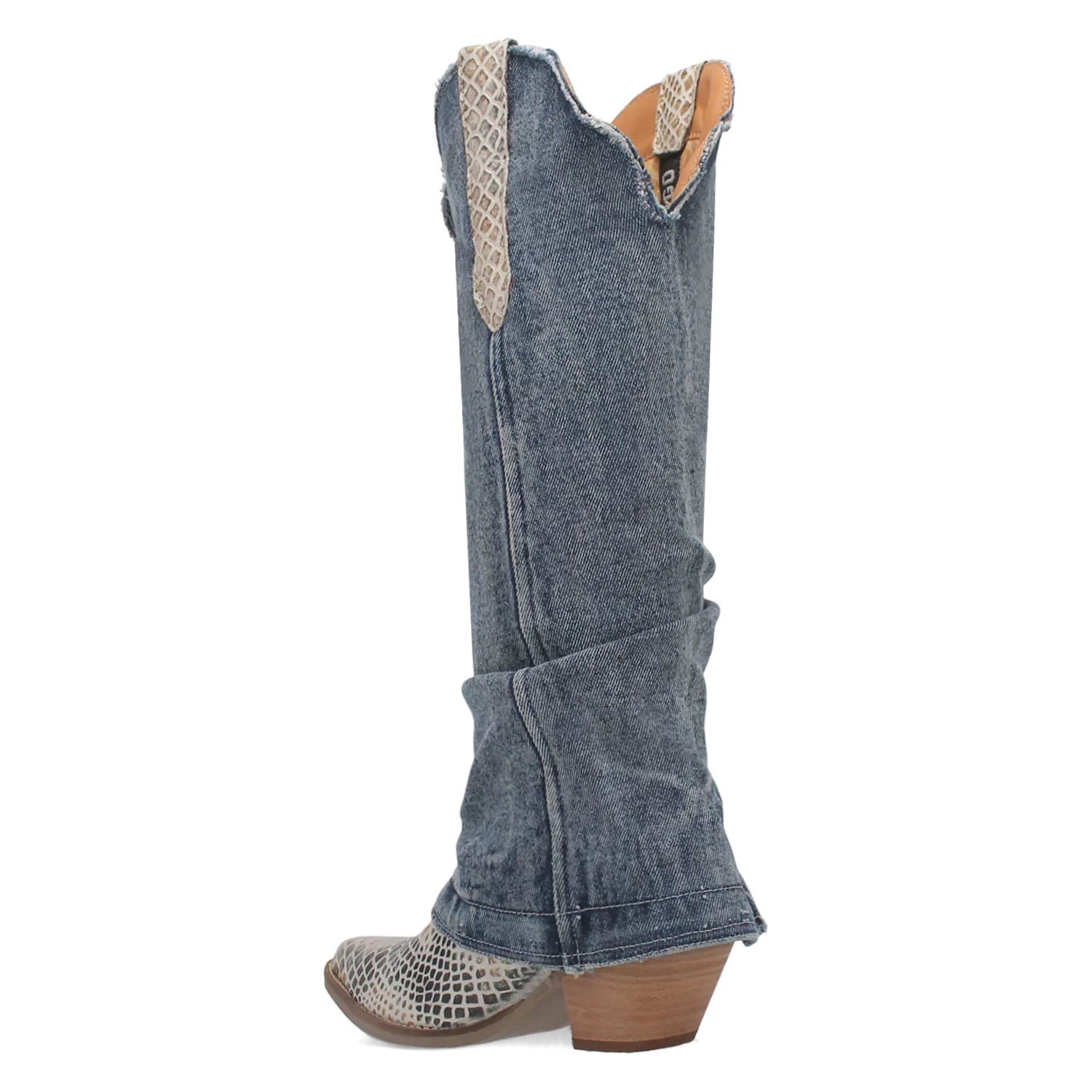 Dingo Shabby - Women's Denim Cowgirl Boots