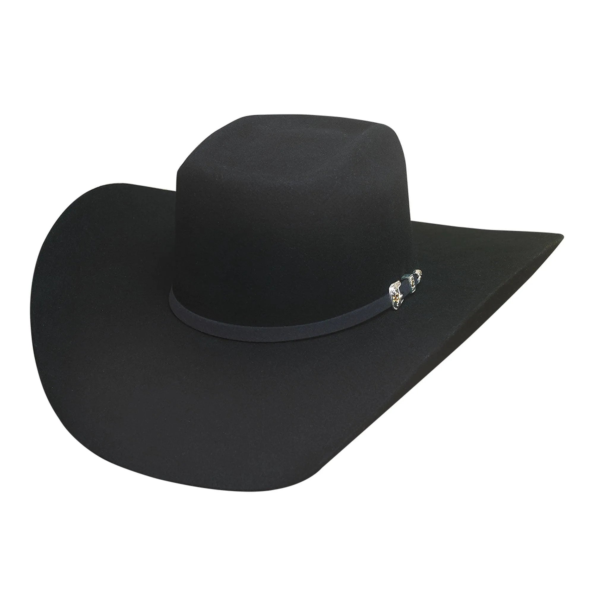 Bullhide Double Kicker - (8X) Fur Felt Cowboy Hat Black