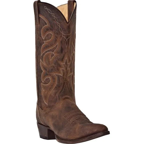 Dan Post Renegade (R Toe) - Mens Cowboy Boots Bay Apache