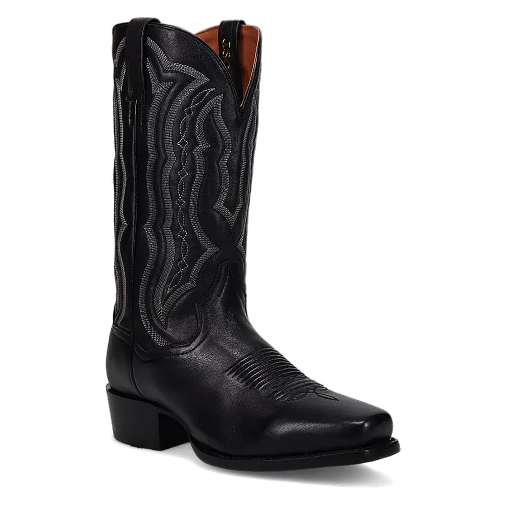 Dan Post Wade - Men's Leather Cowboy Boots Black