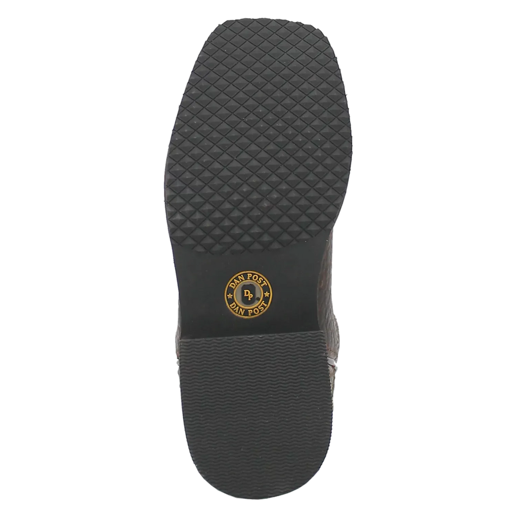 Dan Post Creek (Dark Navy/Brown) - Little Kid's/Big Kid's Leather Cowboy Boots