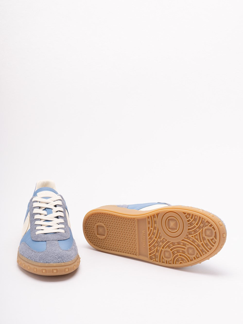 Valentino Garavani Men `Upvillage` Leather Sneakers